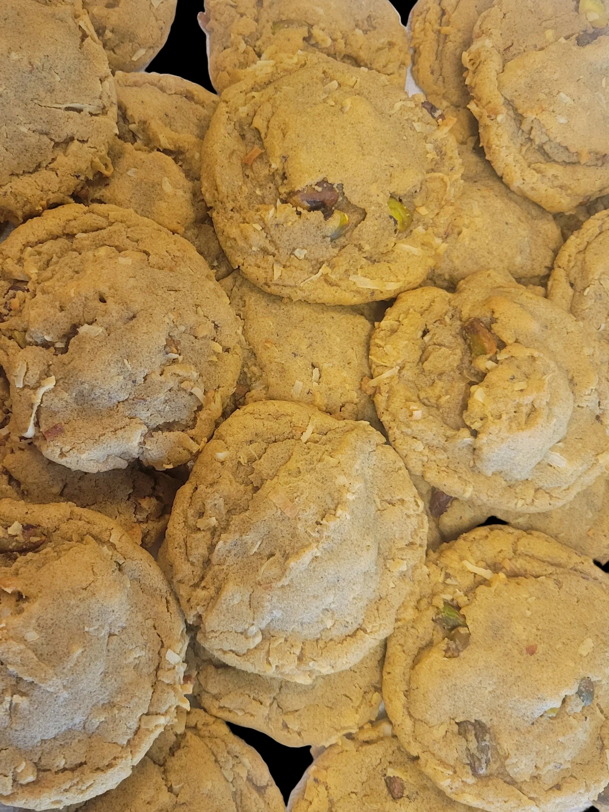 Pistachio Coconut Cookies