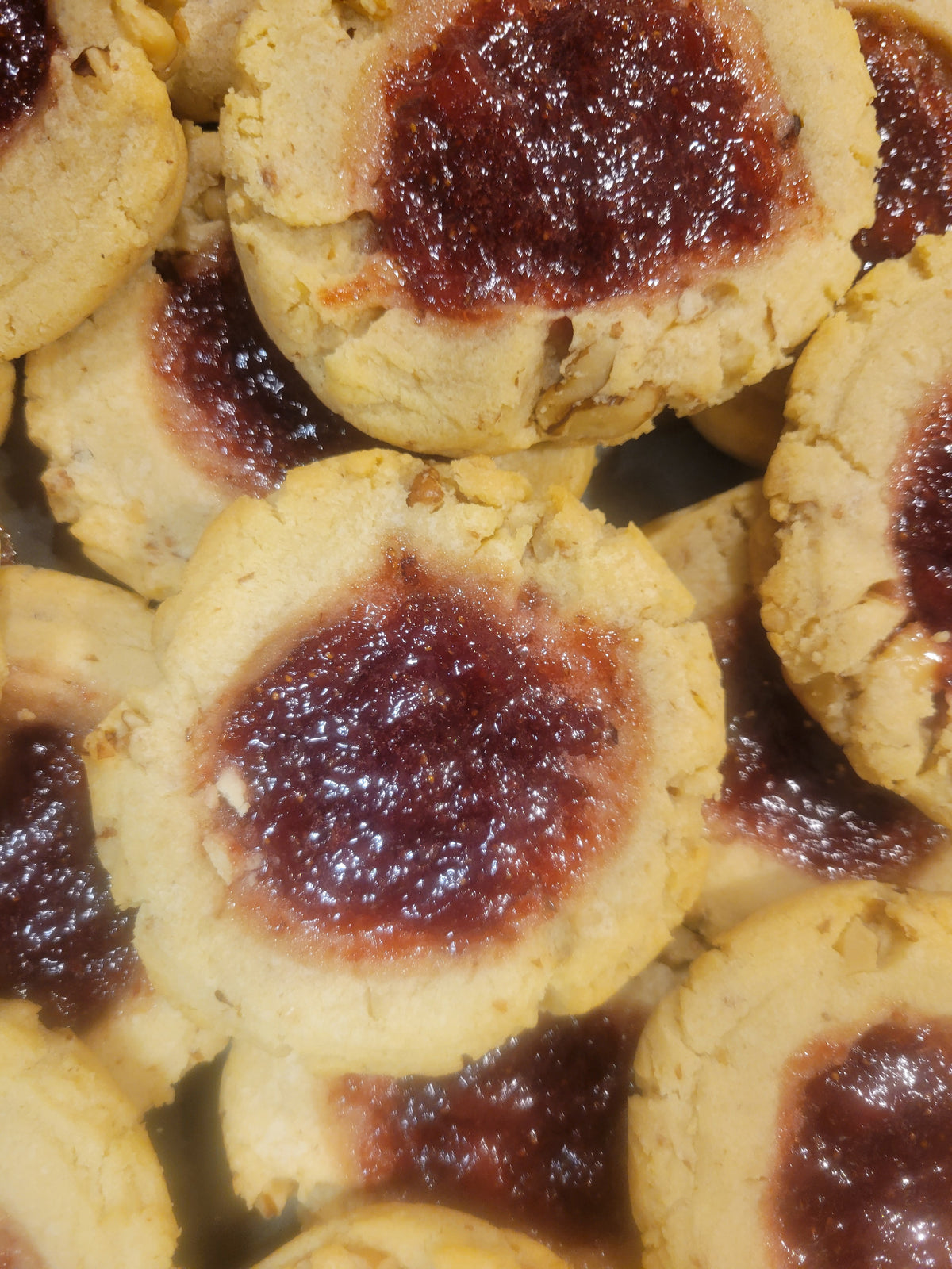 Strawberry Walnut Jam Cookie
